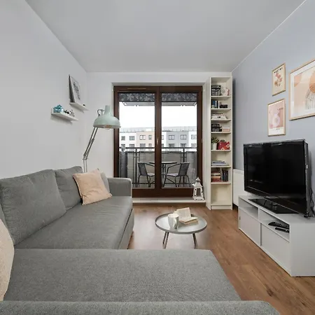 Modern With Balcony In By Renters Apartment